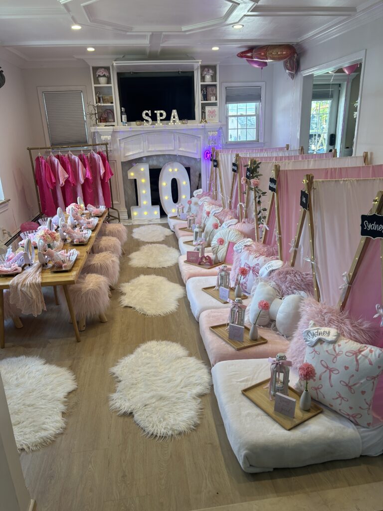 loveshackfancy pink bow theme