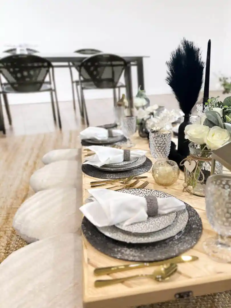 Boho Picnic Table Party Rentals in Long Island and New York