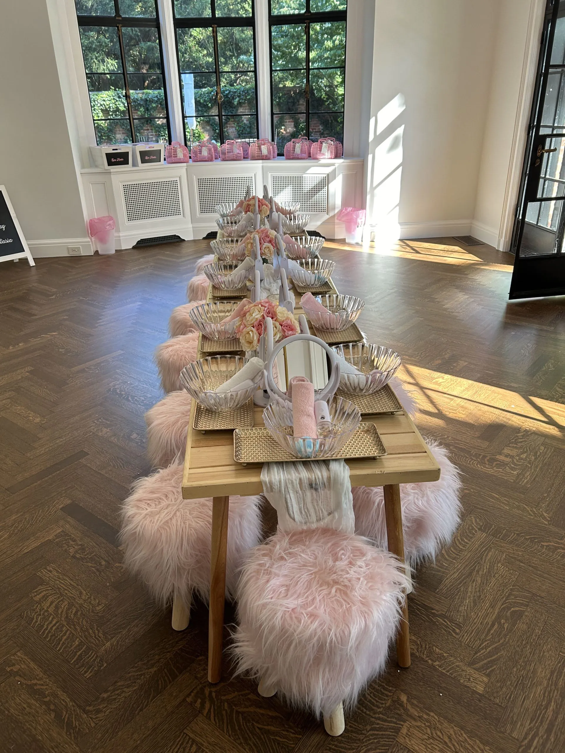 Glamping Sleepover Tent Rentals for Birthday Parties