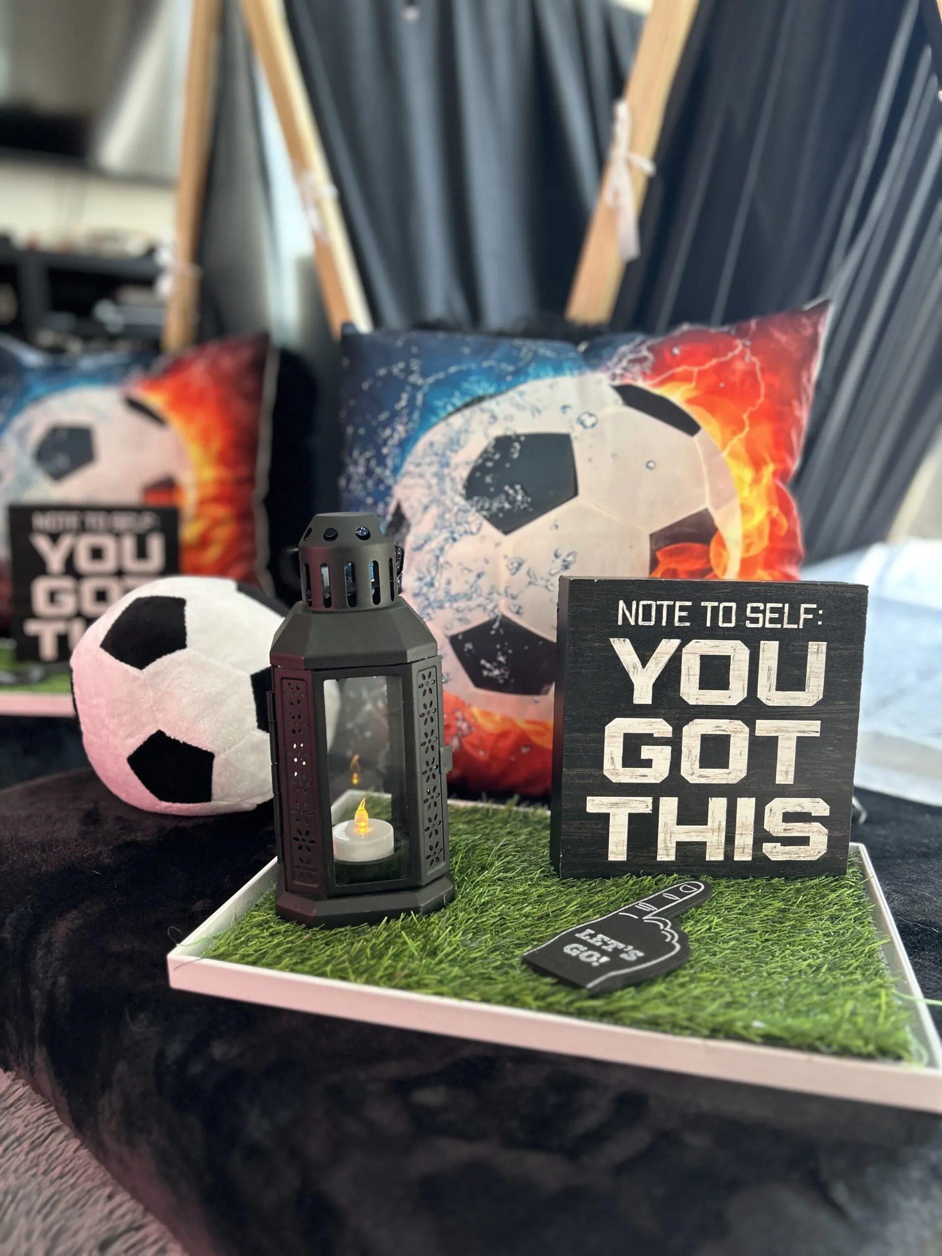 soccer teepee slumber party