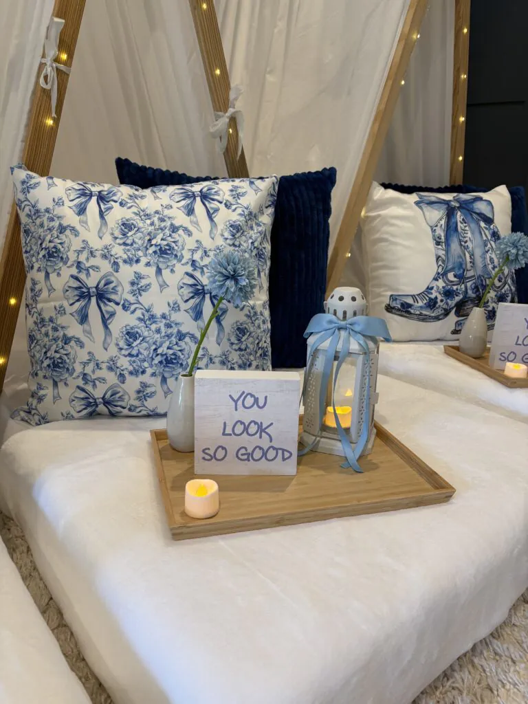 Chinoiserie Cowgirl Slumber Party Theme