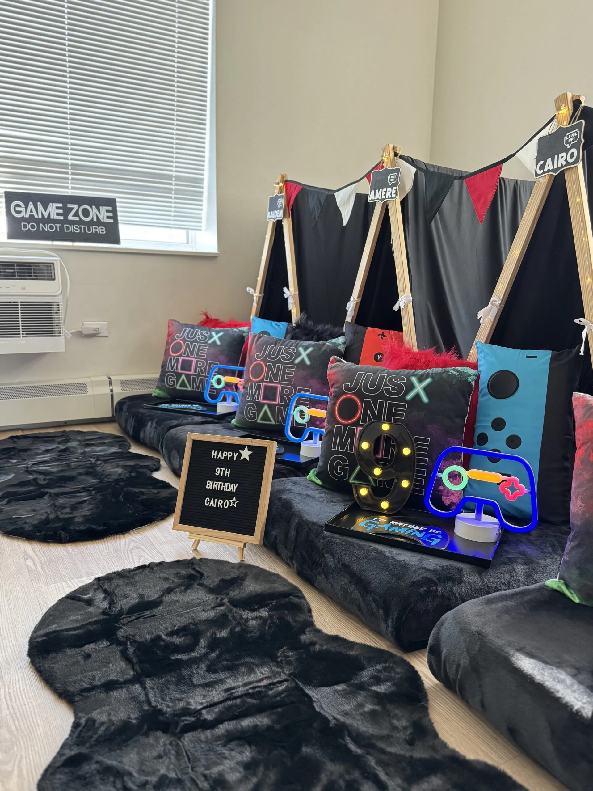 Teepee Gaming Theme for Boys