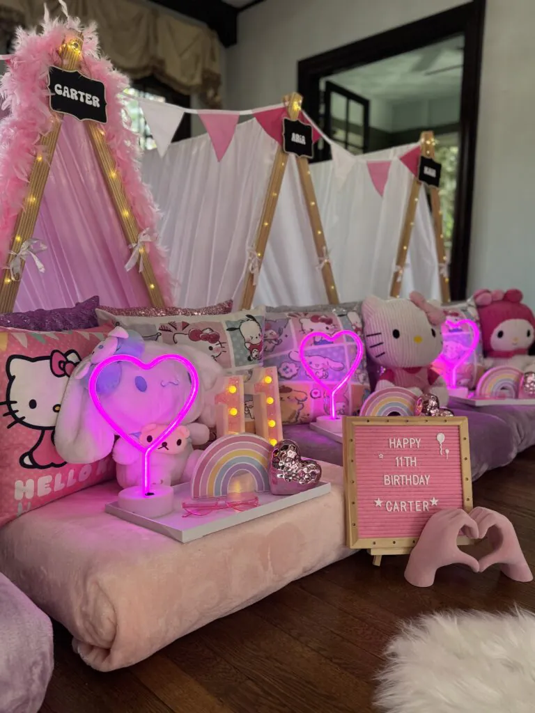 Sanrio party theme
