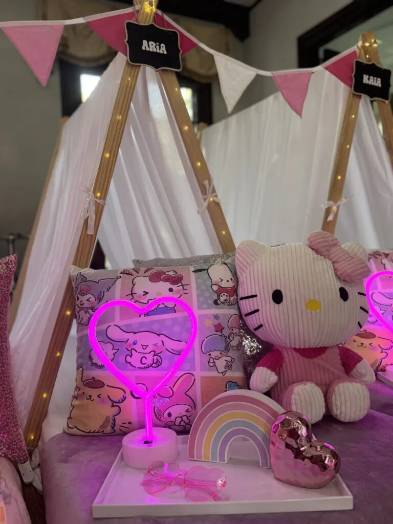 hello Kitty slumber party