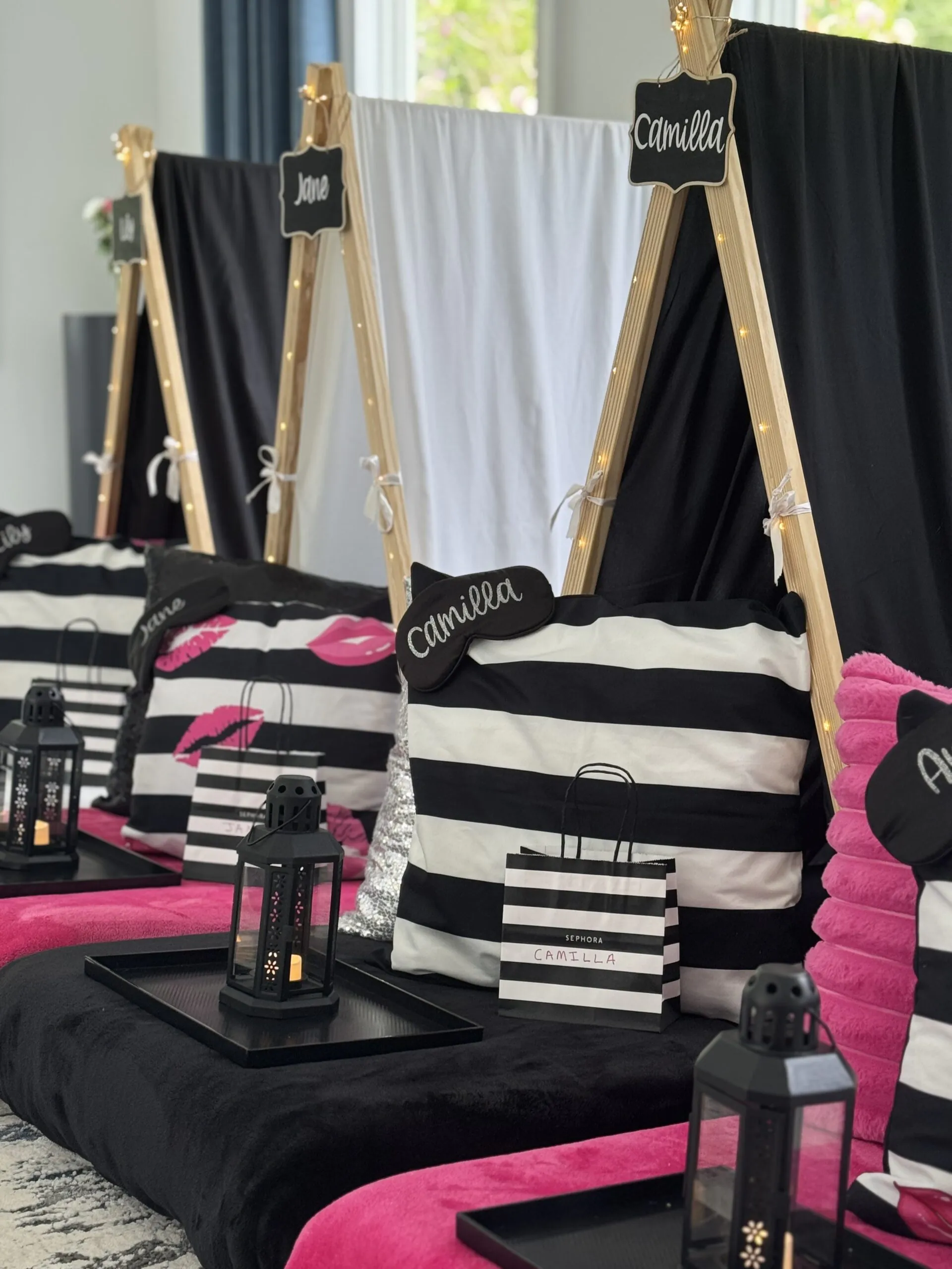 teepee slumber party long island