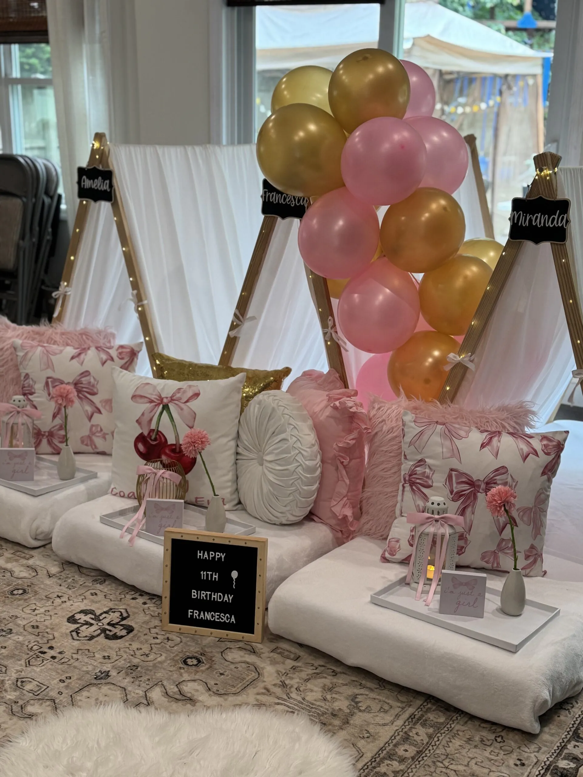 balloon party rental add-ons