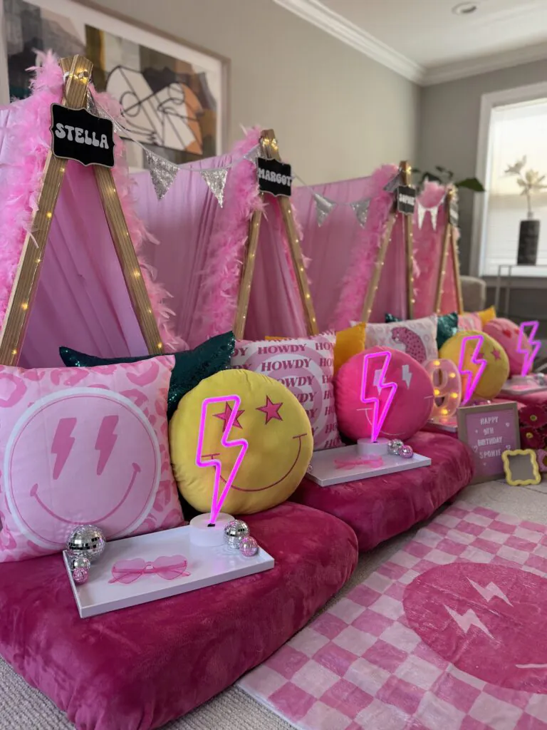 Slumber paryt teepee theme