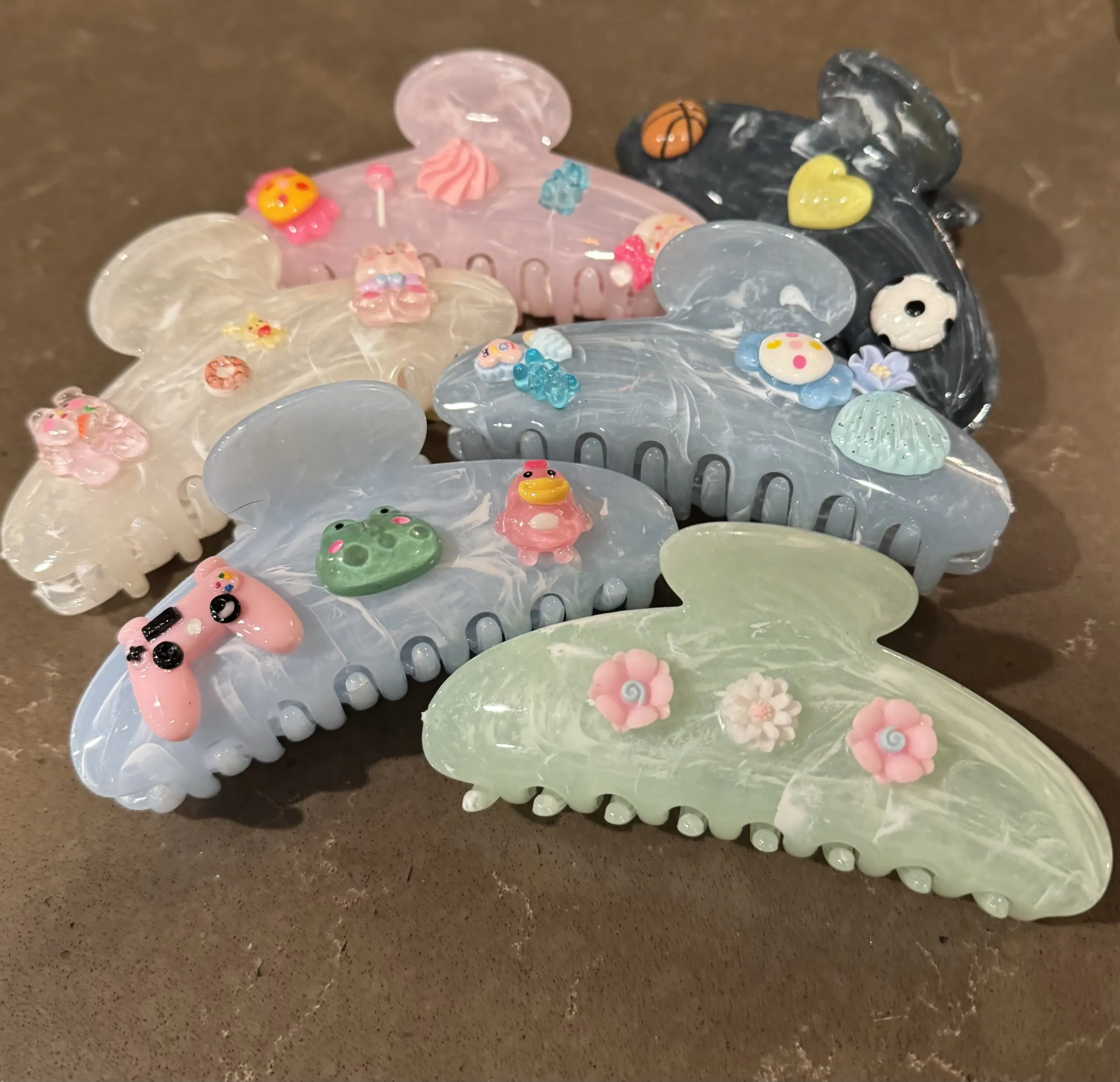 claw clip decorating slumber party add on activity