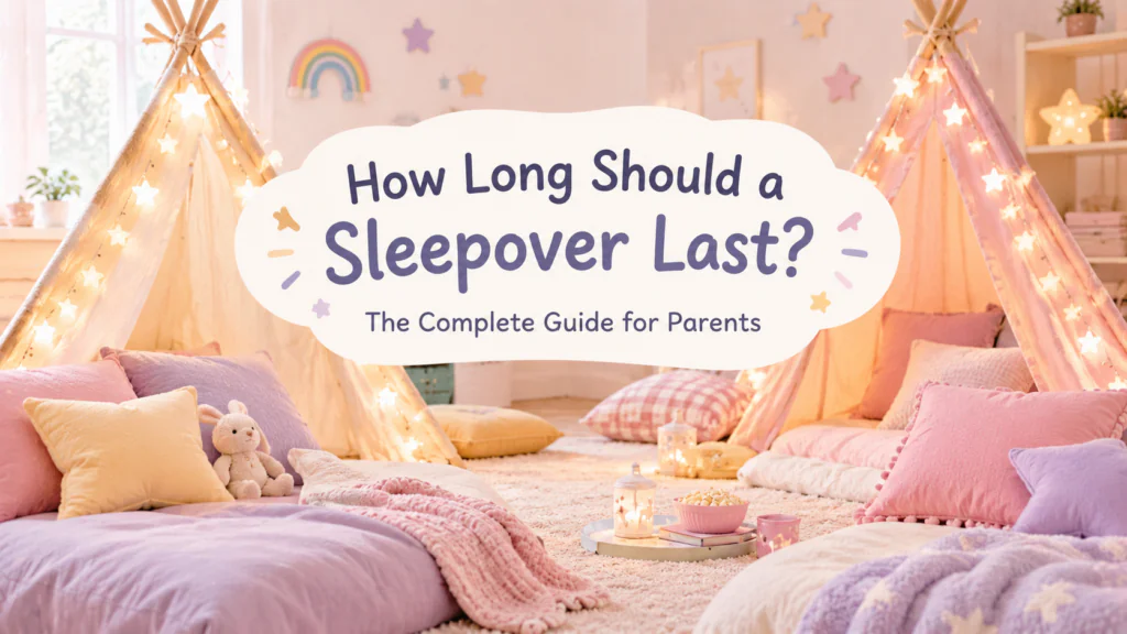 How Long Should a Sleepover Last for kids