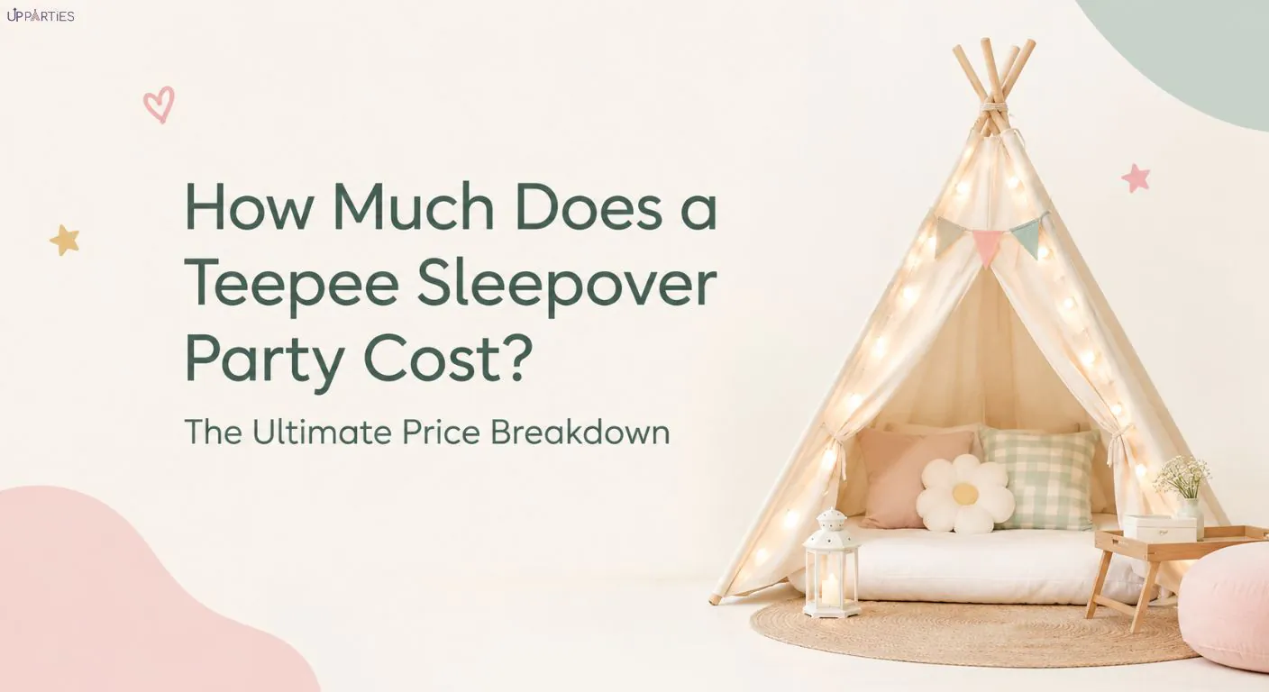 teepee sleepover party cost